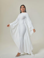 Dolman Sleeve Maxi Dress