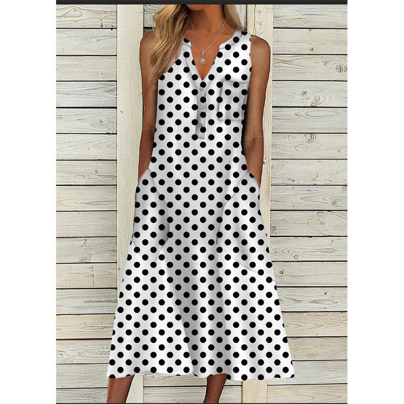 Elegant Chic VNeck Office Lady Pockets Dresses