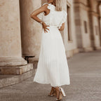 Elegant Cocktail Party Chiffon Women Long Dress