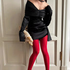 Elegant Party Off Shoulder Slim Mini Sexy Red Dresses Novelty Party Dress
