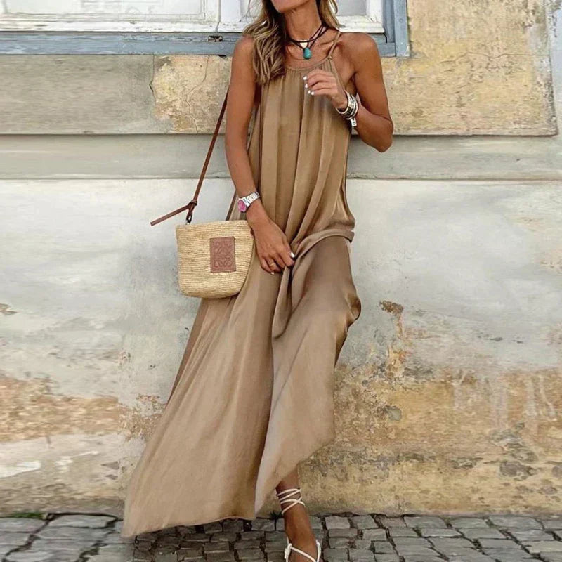 Karla Premium Maxi Dress Sleeveless Elegance Evening Wear Edit