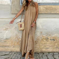 Karla Premium Maxi Dress Sleeveless Elegance Evening Wear Edit