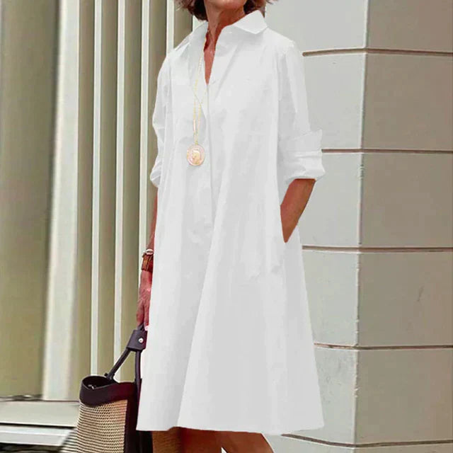 Carina Aesthetic Pocket Dress Premium Wardrobe Essential