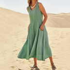 Cristina Chic and Versatile Summer Dress for Women Romantic Soft Style