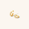 Eloise Pearl Hoop Earrings