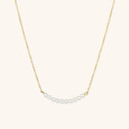 Emilia Pearl Bar Necklace