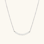 Emilia Pearl Bar Necklace