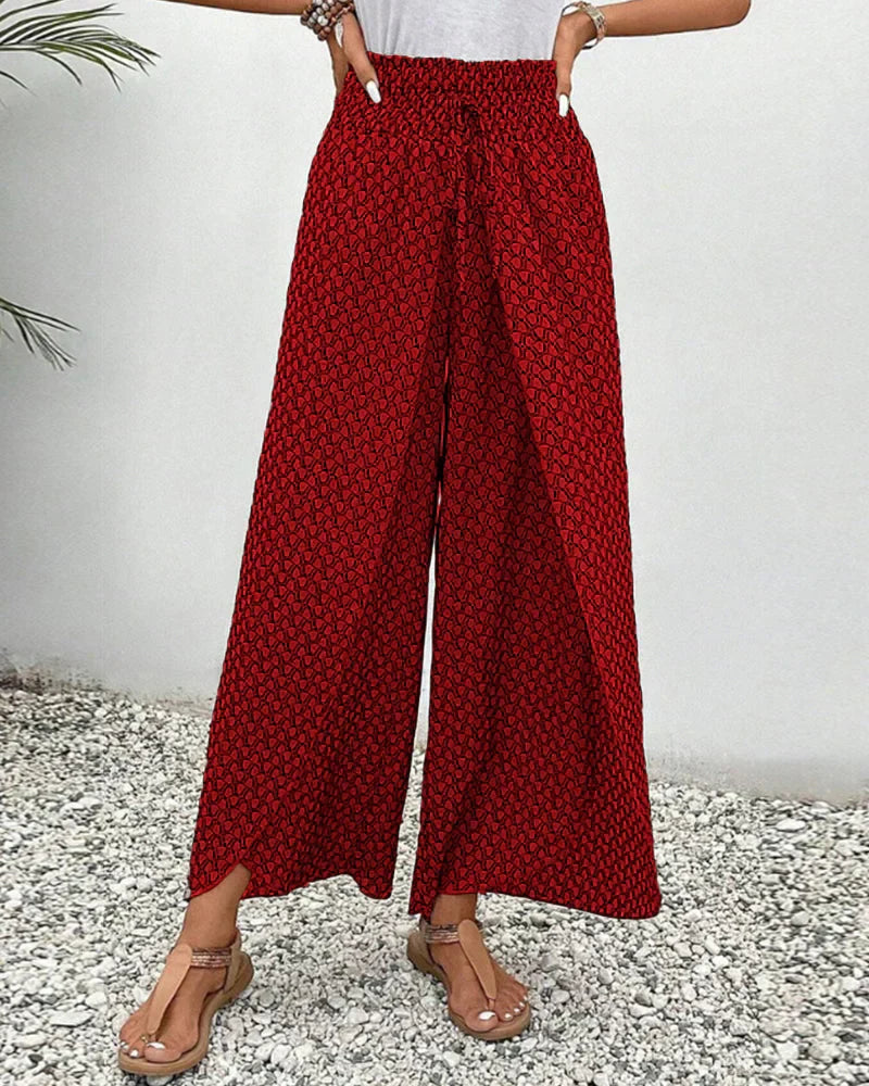 Desiree Elevated Wide Leg Dress Pants Occasion Wear
