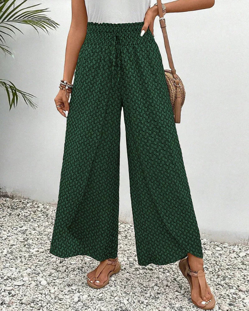 Desiree Elevated Wide Leg Dress Pants Occasion Wear