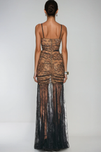 Emmie Spaghetti Lace Maxi Dress