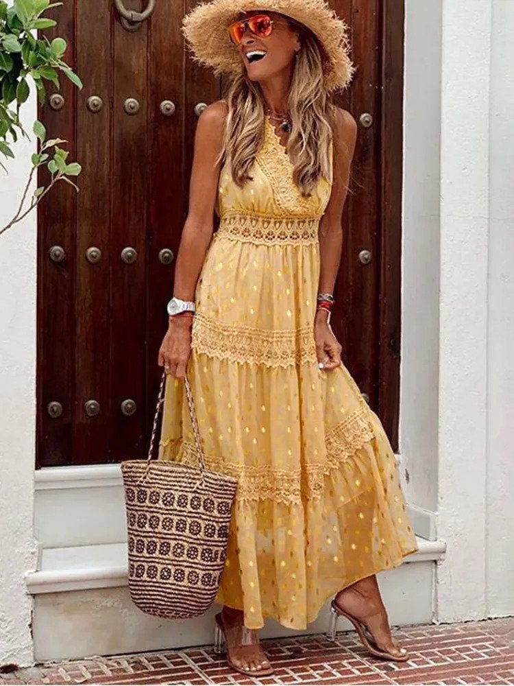 Kira Boutique Maxi Dress Summer Dresses for Women Boho Designer Edit