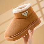 Fur Fluffy Cozy Soft Plush Fuzzy Casual Snow Boot