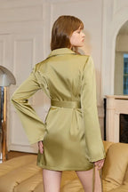 Valentina Statement French Office Retro Green Dress Boutique Collection