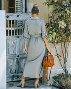 Arman Pocketed Ribbed Knit Maxi Dress FINAL