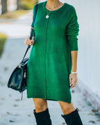 Smoky Mountain Sweater Dress Green