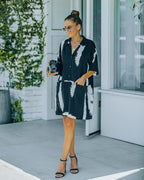 Raelynn Pocketed Button Down Shirt Dress FINAL