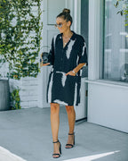 Raelynn Pocketed Button Down Shirt Dress FINAL