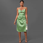 Strappy Sleeveless Cut Out Midi Bodycon Dress