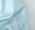 Fall French Vintage Crumpled Slim Silk Satin Texture Tube Top Dress Short Evening Dress