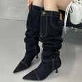 Fashionable Stylish Elegant Comfortable Modern Unique Chic Knee High Boots