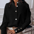 Chic Casual Long Sleeve Blouse