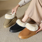 Faux Fur NonSlip Warm Fashion Short Comfortable Platform Snow Boot
