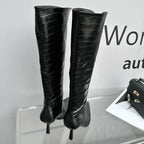 Chic Trendy Comfortable SlipOn Elegant Knee High Boots