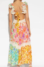Bellina Summer Dress with Flower Print