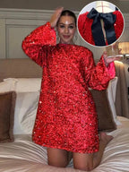 Maritza Premium Glitter Dress Everyday Luxe Edit