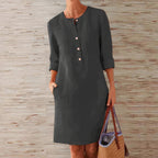 Eulalia Effortless Spring/summer Dress Chic Silhouette Collection