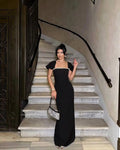 Rhinestone Neck Hanging Party Dress