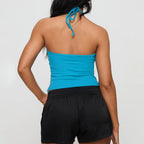 Bow Lace Trim Fairy Crop Top