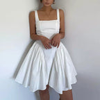 Garden Of Envy Back-Tie Milkmaid Dress