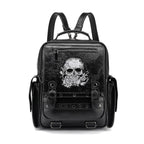 Goth Style Large Capacity Skull Multifunction Unisex Waterproof Backpack Bag
