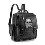 Goth Style Large Capacity Skull Multifunction Unisex Waterproof Backpack Bag