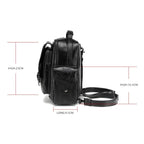 Goth Style Large Capacity Skull Multifunction Unisex Waterproof Backpack Bag