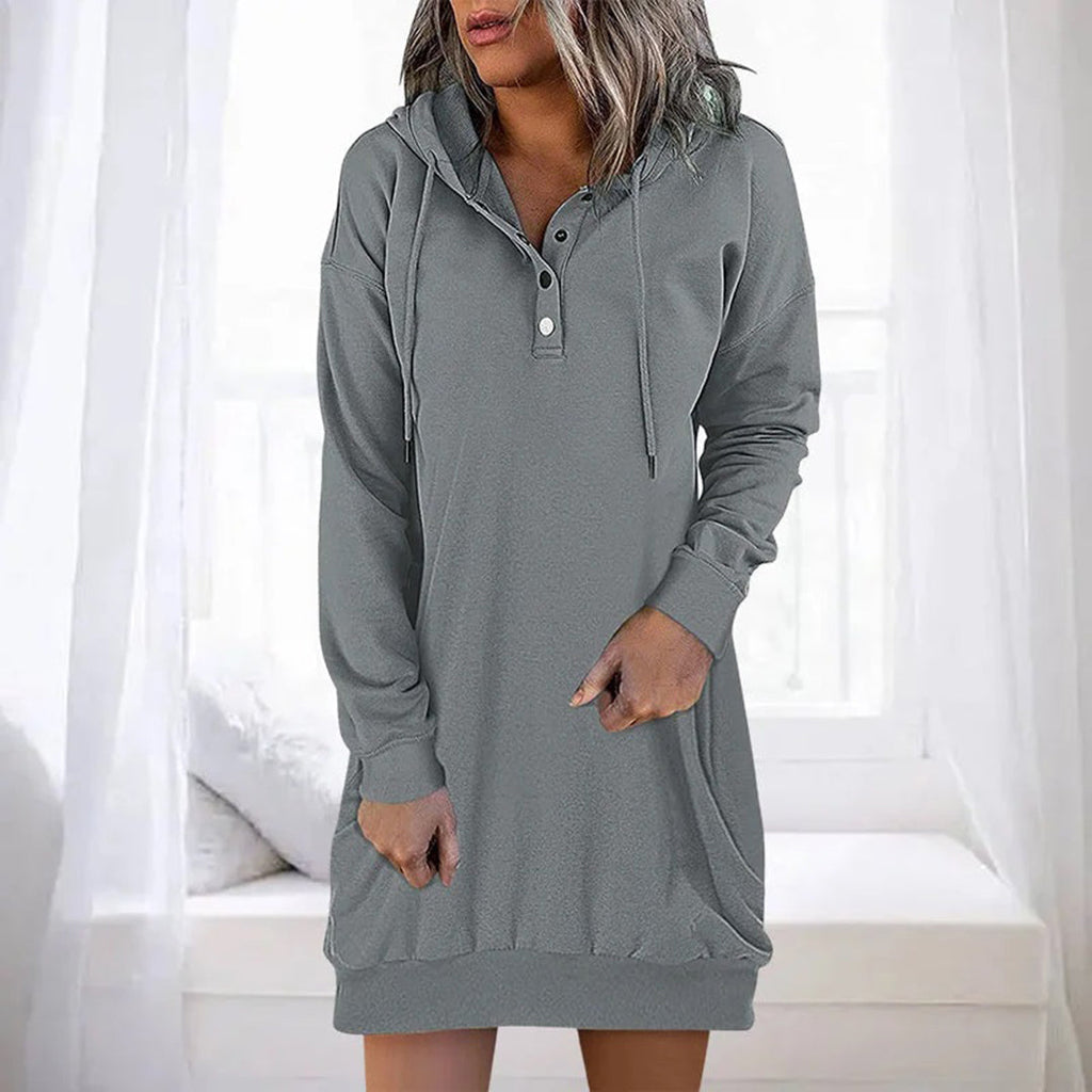 Aurora Halcyono Tailored Dress Dress with Relaxed Fit and Modern Casual Wear