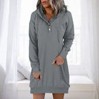 Aurora Halcyono Tailored Dress Dress with Relaxed Fit and Modern Casual Wear