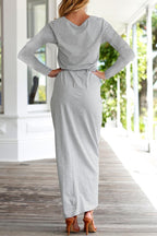 Azucena Effortless Dress After Midnight Ankle Length Elevated Occasion Wear