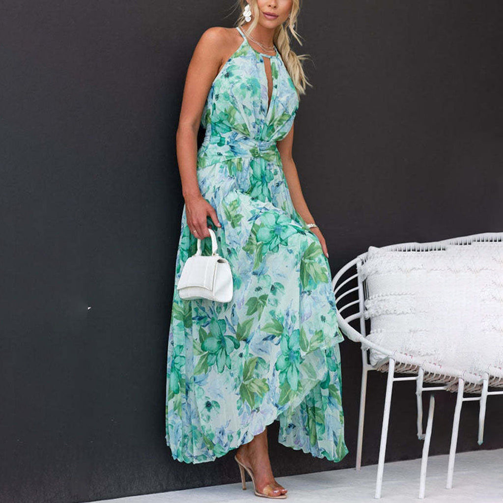Magdalena Statement Floral Dress Premium Wardrobe Essential