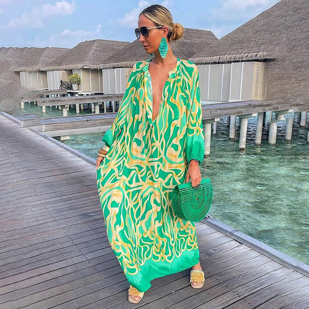 Adela Effortless Stylish Boho Dress Elevated Occasion Wear
