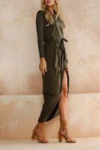 Azucena Effortless Dress After Midnight Ankle Length Elevated Occasion Wear