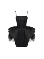 Gypsy Spaghetti Tulle Mini Dress