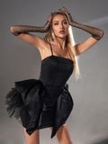 Gypsy Spaghetti Tulle Mini Dress