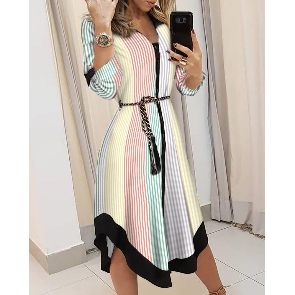 Leonarda Elevated Chic and Versatile Dress Evening Wear Edit