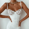 Tali Lace Cups Bodycon Bustier Mini Dress
