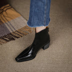 ESHLEY LEATHER BOOTS