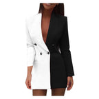 Anuncia Exclusive Two Tone Blazer Dress Boutique Collection