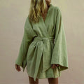 Cornelia Kimono Style V-neck Summer Dress for Women Modern Trendy Look