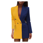 Anuncia Exclusive Two Tone Blazer Dress Boutique Collection